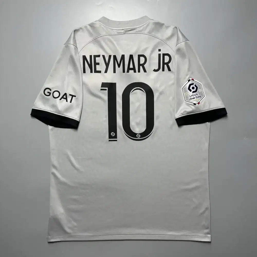 PSG NIKE 2022/2023 FOOTBALL SOCCER AWAY JERSEY #10 NEYMAR SIZE “L
