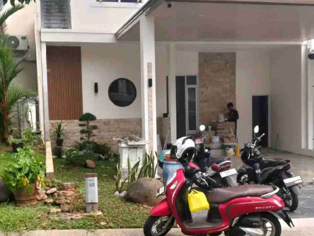 dijual rumah kota wisata Cibubur like new