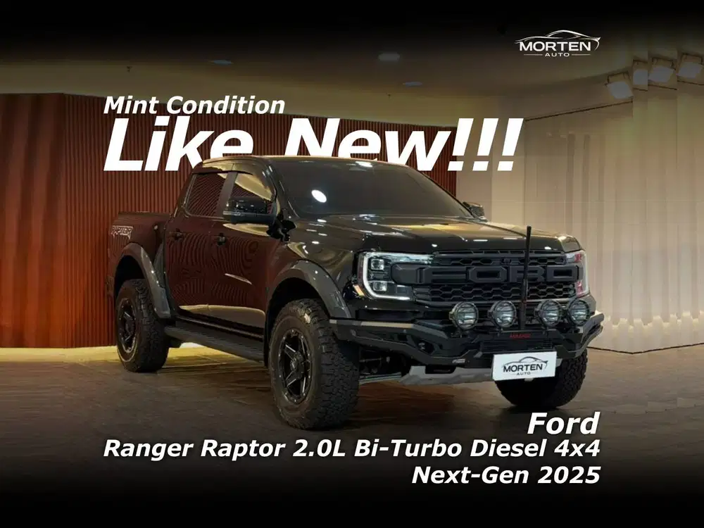 [LIKE NEW!!!] Ford Ranger Raptor 2.0 Bi-Turbo Diesel 4x4 Next-Gen 2025