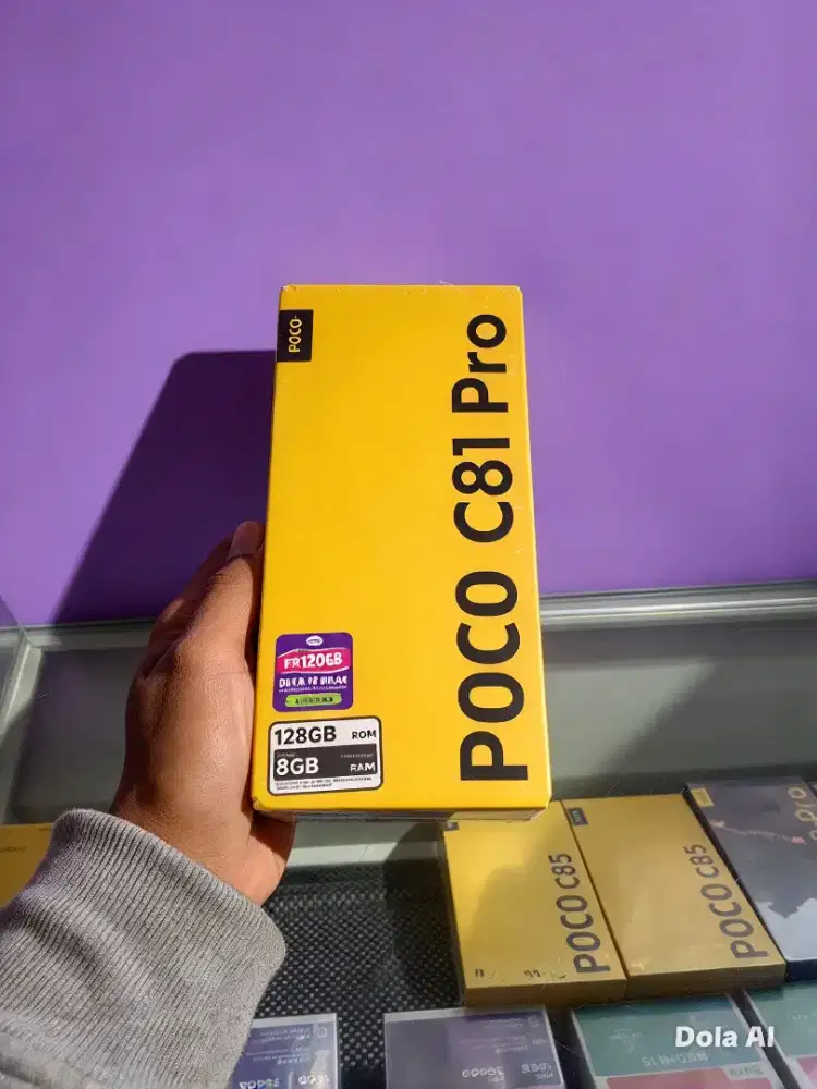 Fast respon WA Poco C81 Pro 4+4/128 Garansi resmi 15bln