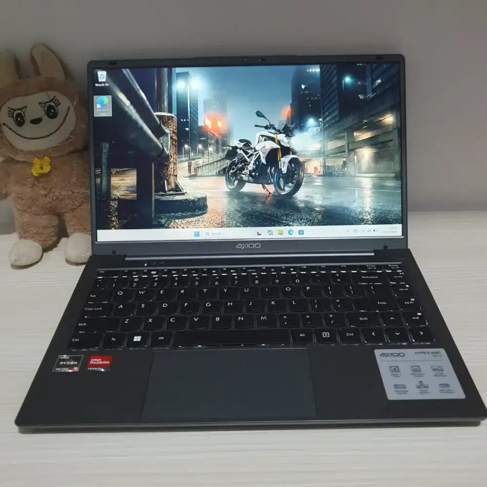 Laptop Axioo Hype 5 AMD X5-2 procesor AMD Ryzen 5 7430U 12CPUs ~2.3GHz