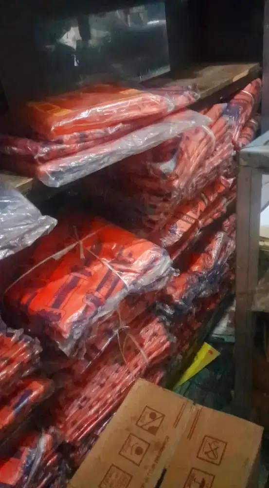 Dijual Plastik Kresek FLOCO Orange 1 Ball - Baru Tebal Kuat