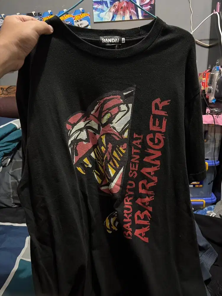 WTS Kaos Vintage Bandai AbaRed Abaranger