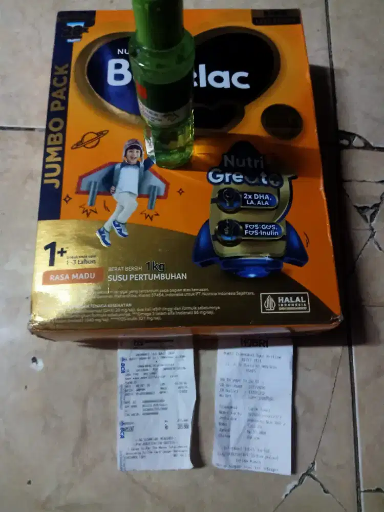 Susu Bebelac1+ 800 gr dan minyak kayu putih 60 m1501l