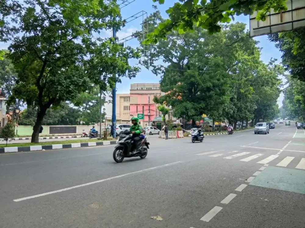 Jual Tanah Jalan Raya utama  Pajajaran cck ruko hotel kuliner showroom