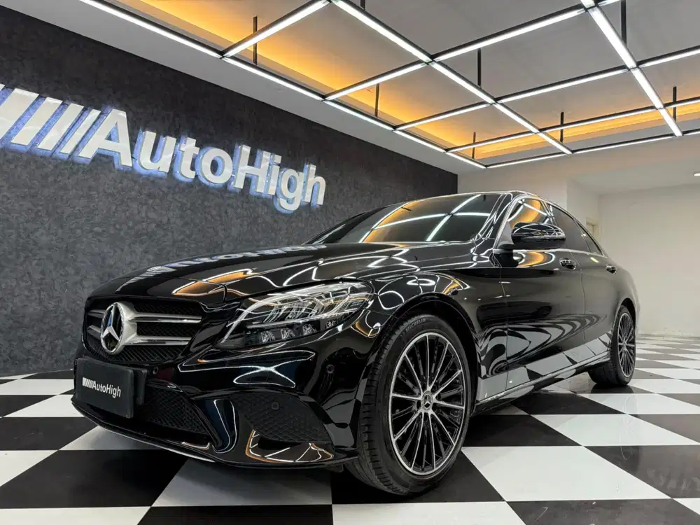 DP10% [Km9.000] C200 AVG EQ Boost 2019 Black Reg 2020 #AUTOHIGH