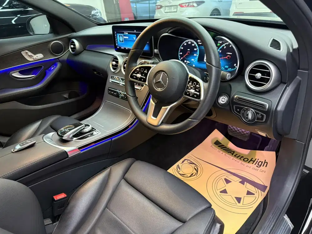 DP10% [Km9.000] C200 AVG EQ Boost 2019 Black Reg 2020 #AUTOHIGH