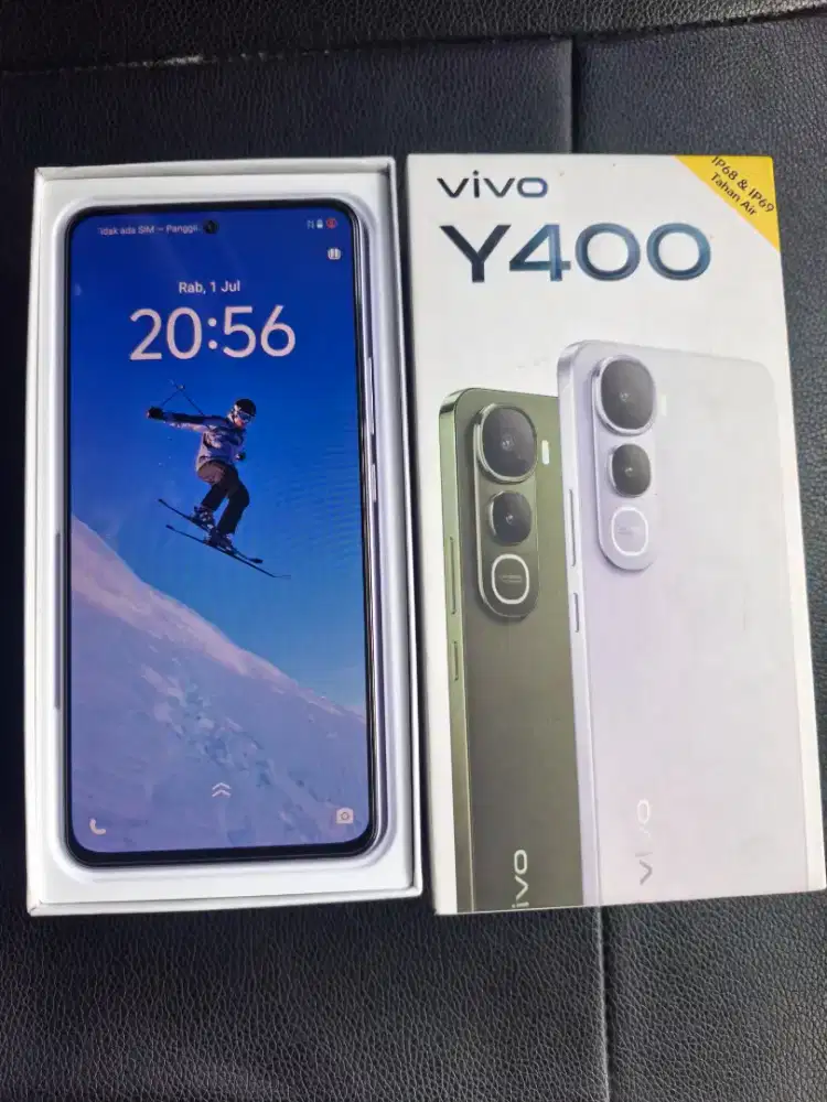 Vivo Y400 RAM 8+8/128GB like new 99% Fullset Ori Lengkap
