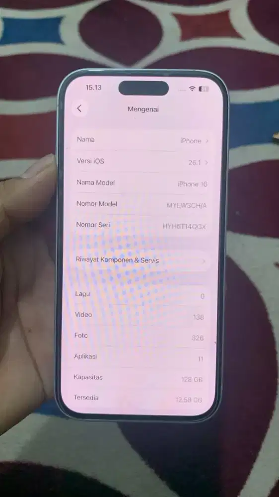 Ip 16 basic wifi only bukan bypass iCloud lancar jaya tinggal masuk