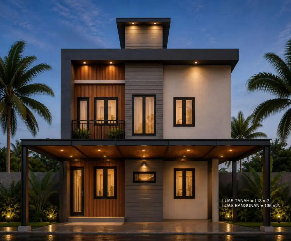 Dijual Rumah (On-Progres) Di Vanya Park Bsd City