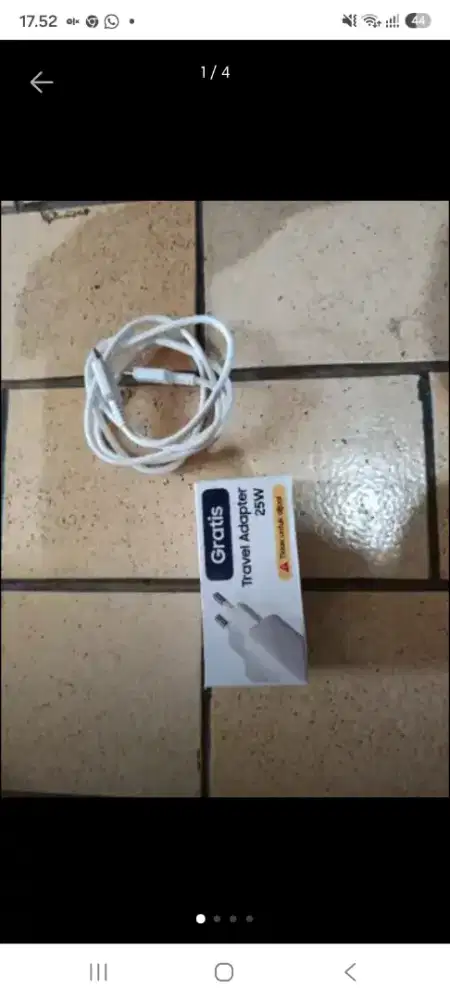 Dijual Charger samsung copotan Samsung A07 A17. Awet, baru. Ori. Nego