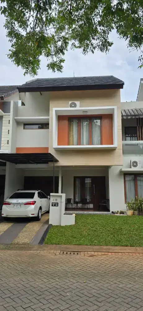 Disewakan Rumah 2 lantai Emerald View Bintaro Jaya