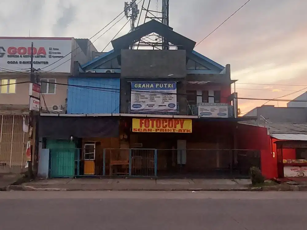 Dilelang 3 Ruko Gandeng di Jl Sentosa Raya, Sukmajaya.Dkt ke Jl Juanda