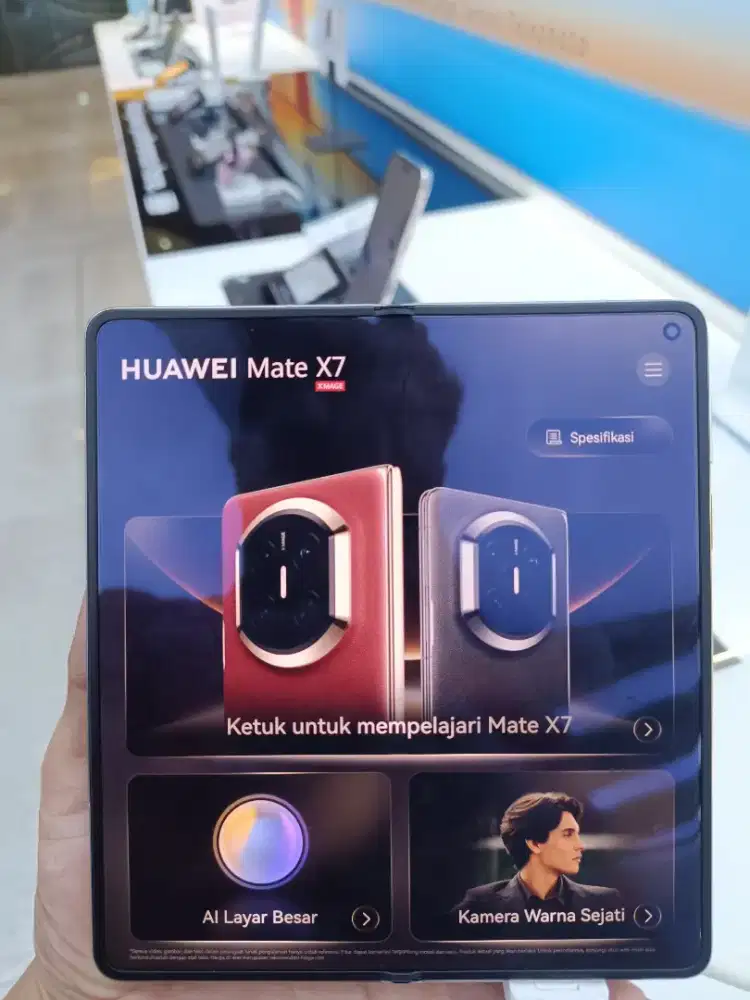 Dapatkan promo HUAWEI MATE X7 bisa cicilan dengan Homecredit