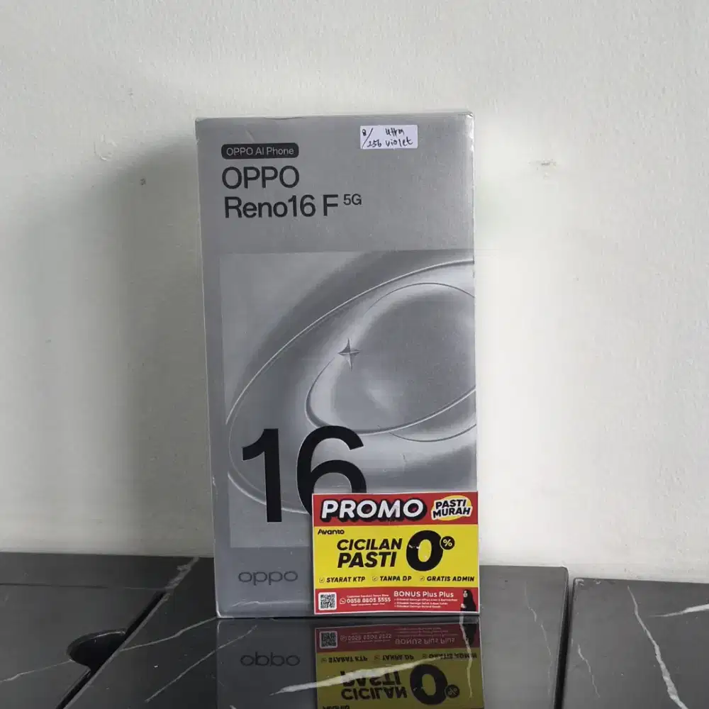 KREDIT OPPO RENO 16F 5G BUNGA 0% PAKAI AVANTO