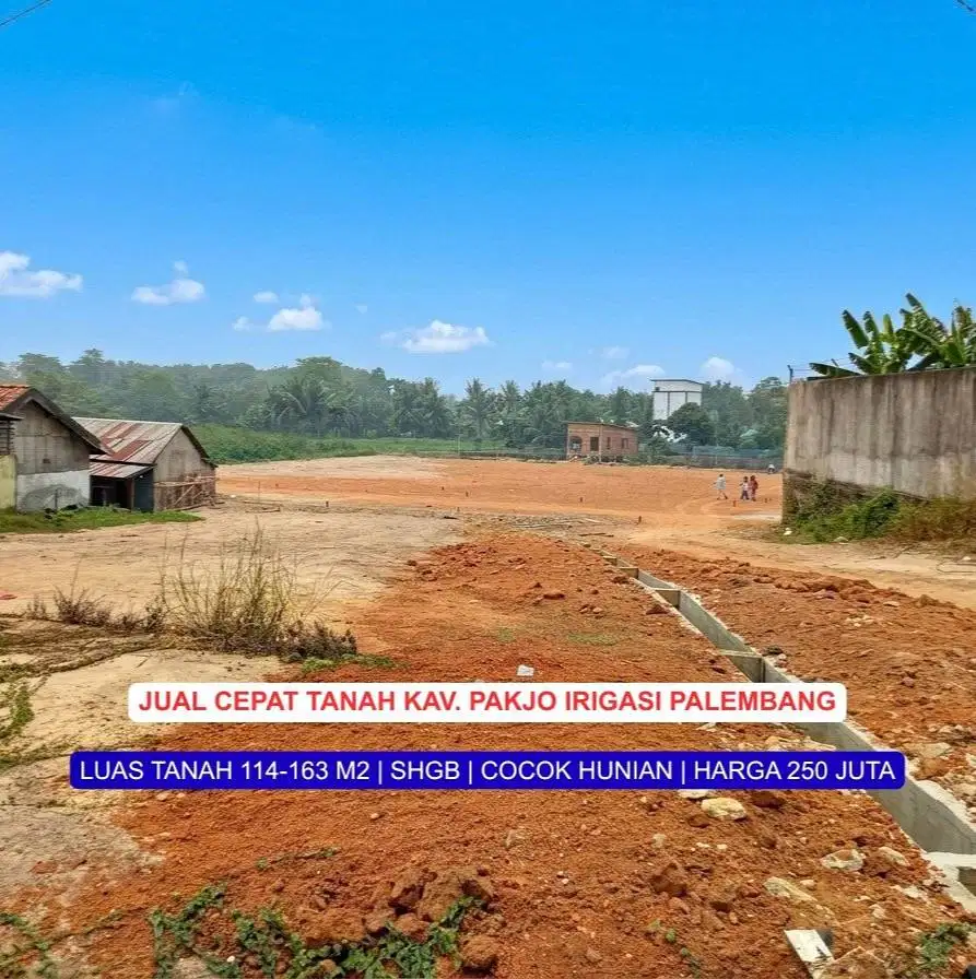 Dijual Tanah Kavling shm / bebas banjir