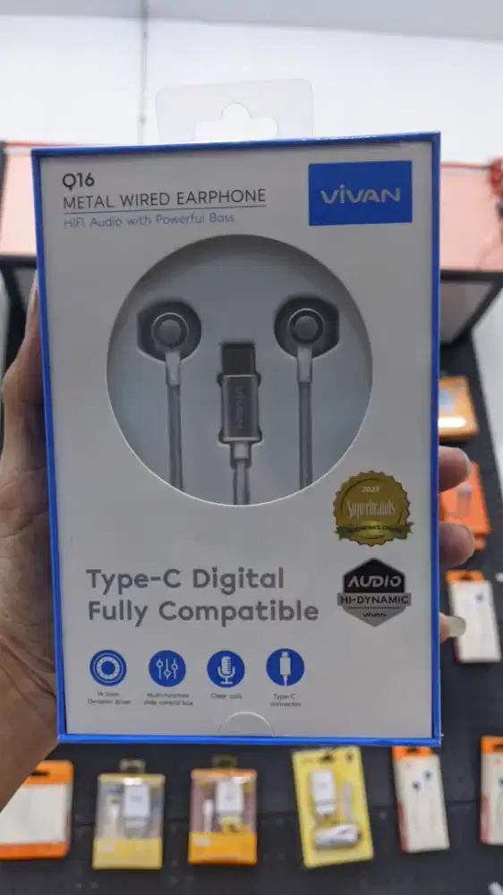 HEADSET TYPE-C VIVAN Q16