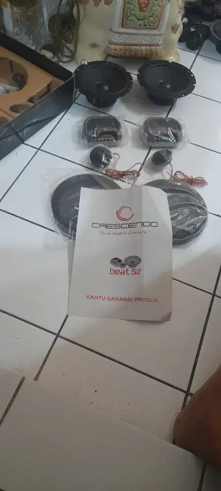 Speaker set Crescendo Beat S2 kond Baru made in USA