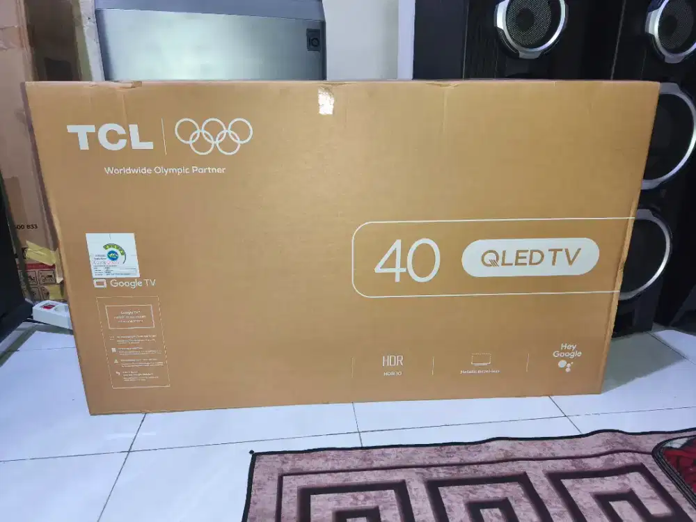 Tcl 40s5k Qled android google tv baru
