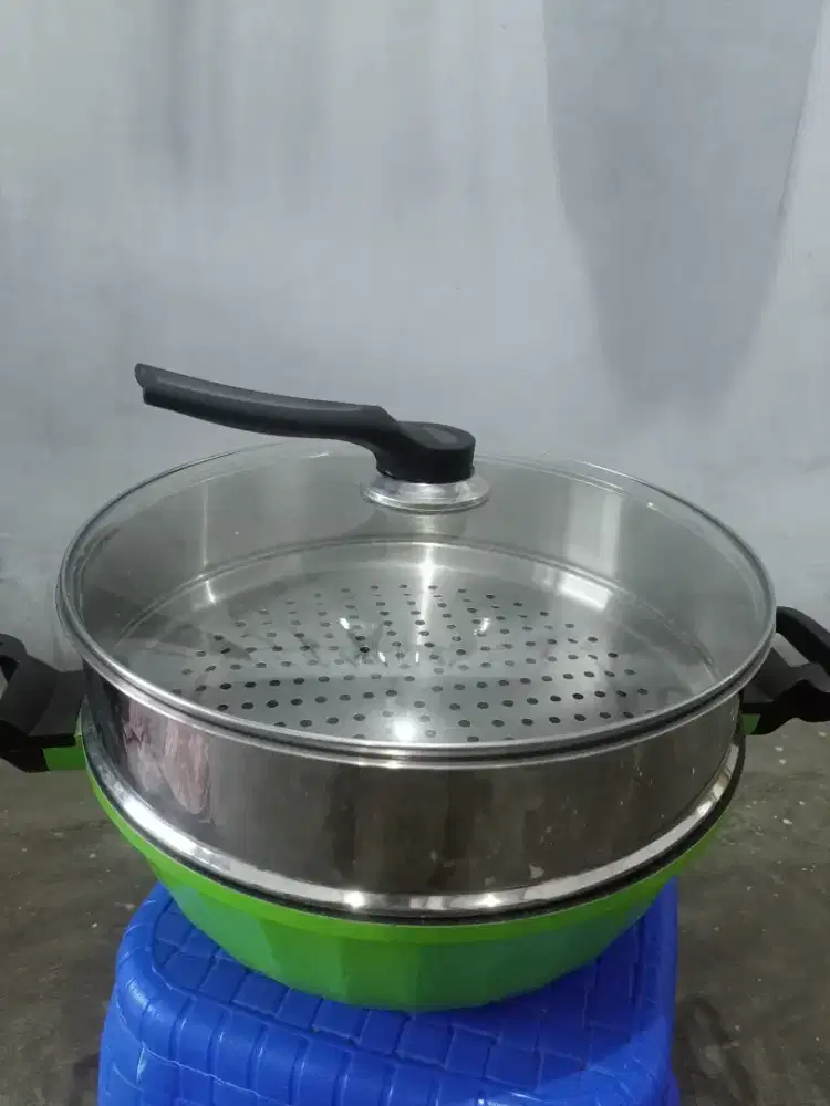 Wok steam /kukusan serba guna