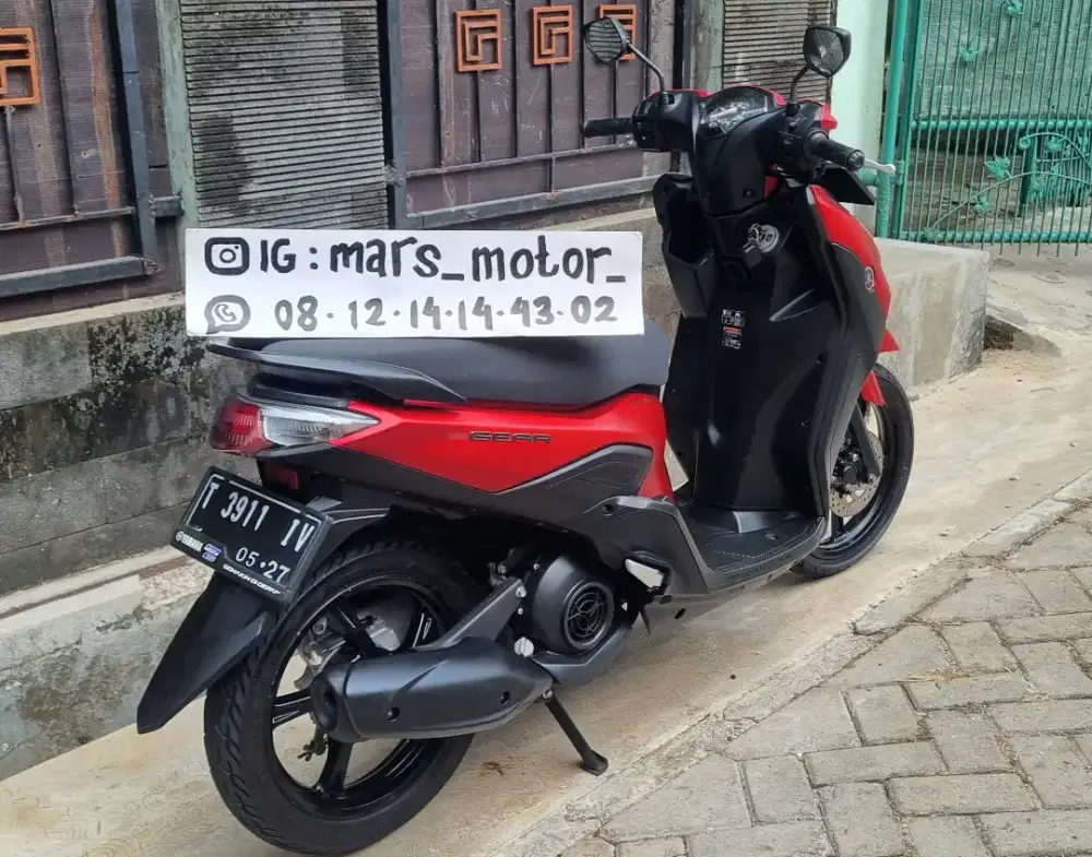 Yamaha Gear S 125 2022 , Tipe Tertinggi , mio gear 2022 , mio 2022