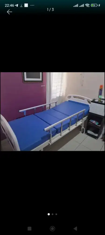 BED PASIEN 2 CRANK/2ENGKOL
