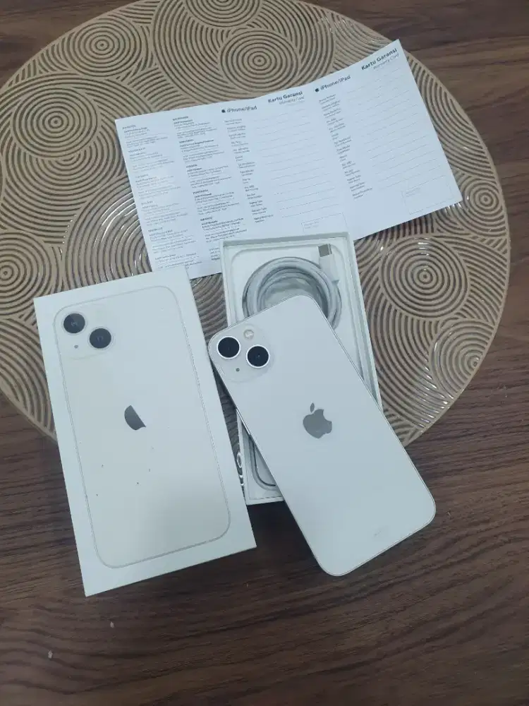 Iphone 13 128gb bh87% starlight mulus perfect ibox