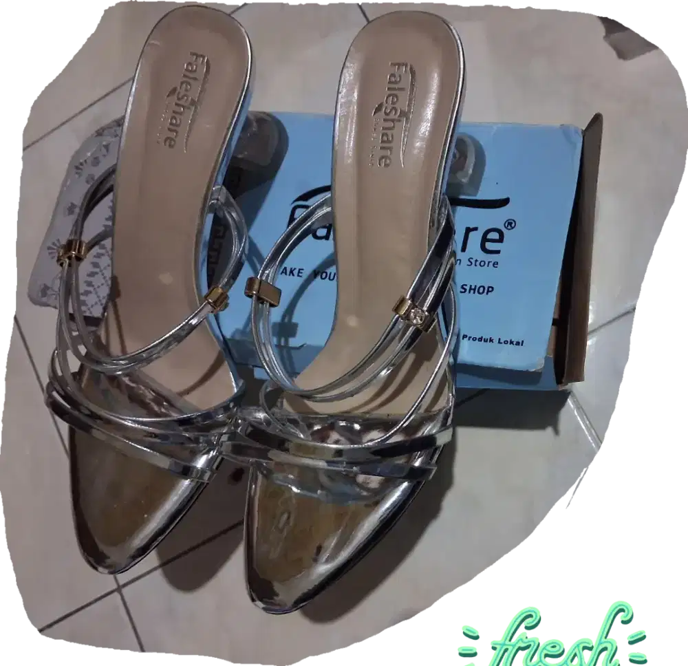 Sepatu cewek Highheels Jinjit merk Faleshare