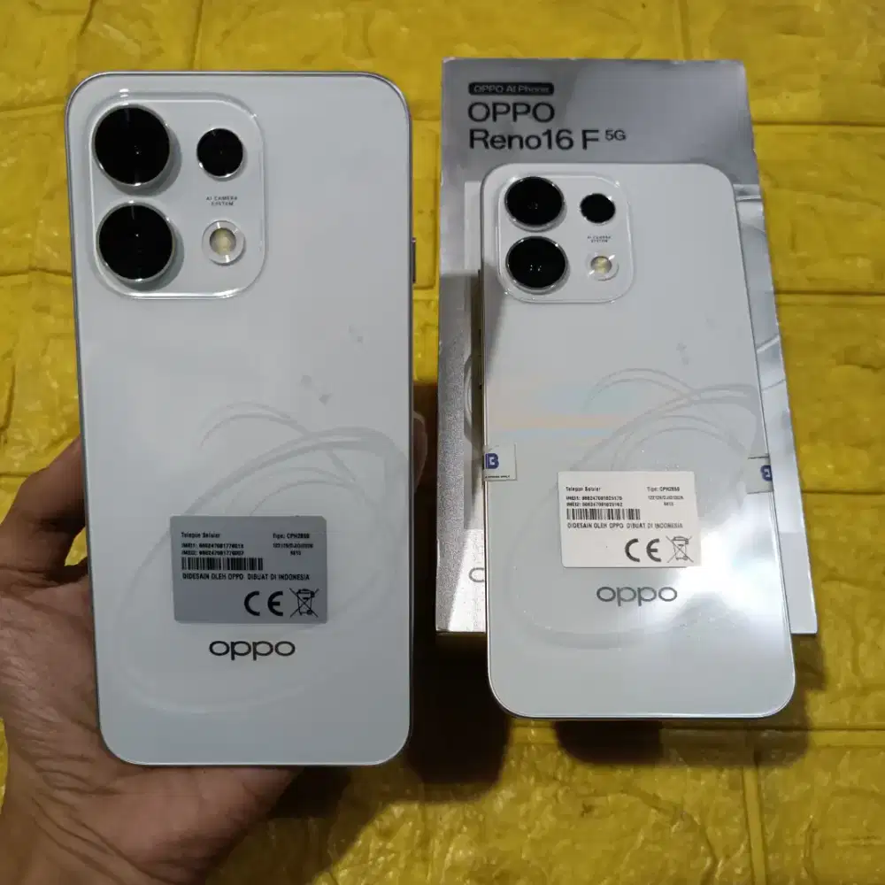Oppo Reno 16F 5G Ram 8/256GB Resmi
