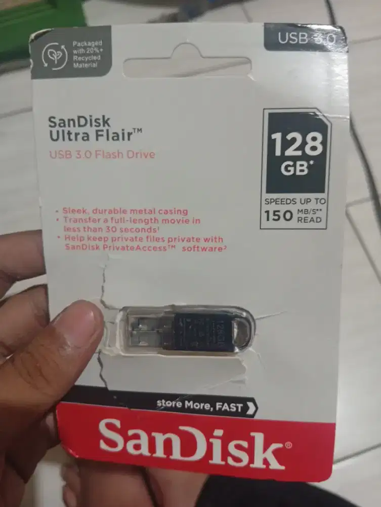 MEMORY CARD FLASHDISK 128GB SanDisk Ultra Flair