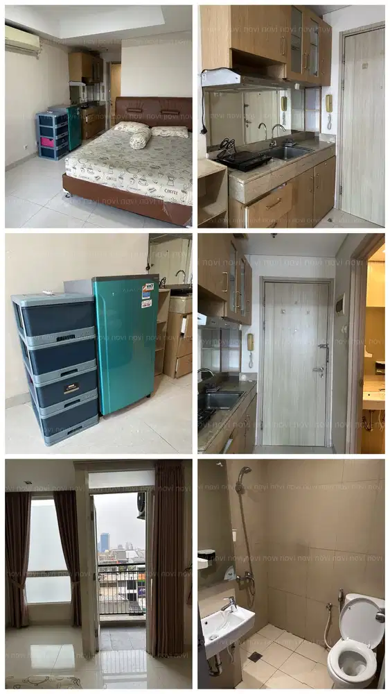 DISEWAKAN CEPAT! UNIT STUDIO APARTEMEN ELPIS RESIDENCE FULL FURNISHED