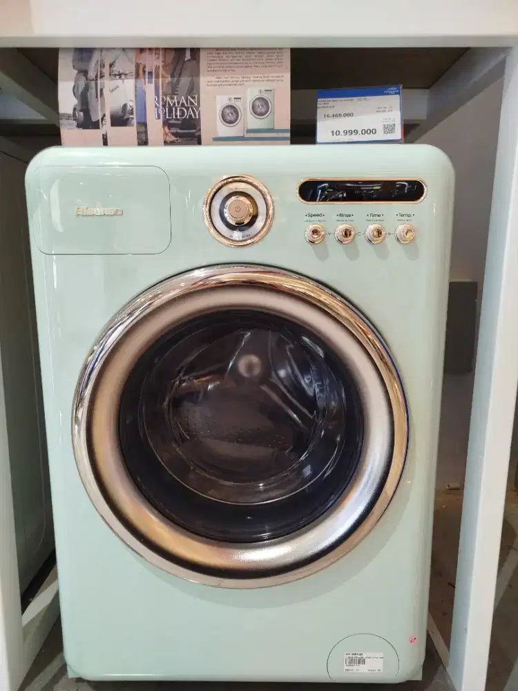 HISENSE WM WASH 10.5KG,DRYER 7KG