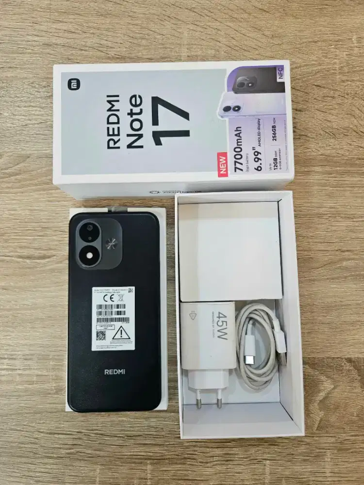 REDMI NOTE 17 6/256GB FULLSET ORIGINAL