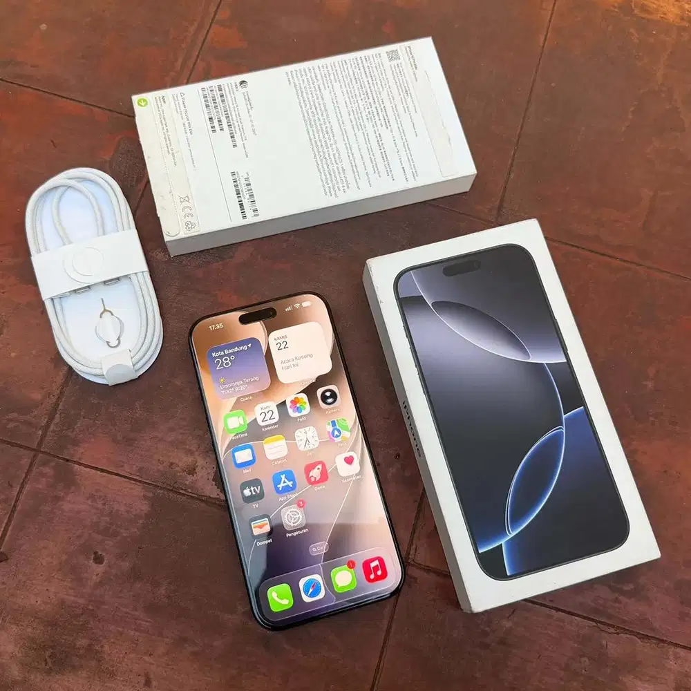 IPhone 16 Pro Max 1 TB Black Titanium NETT
