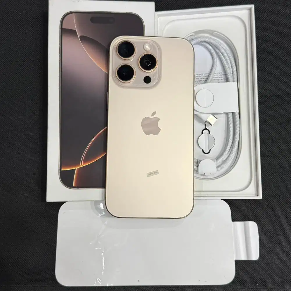 iphone 16 pro 128gb ibox mulus like new fullset original no minus