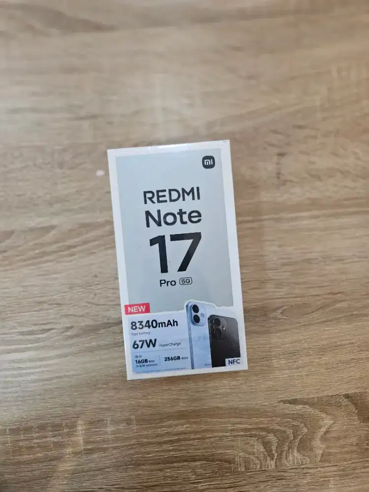 NEW REDMI NOTE 17 PRO 5G 8/256GB