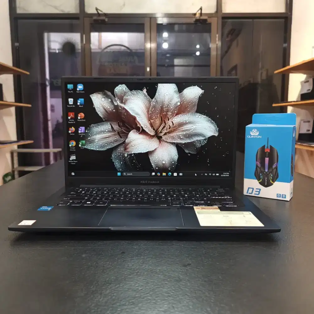 LAPTOP KERJA KULIAH FULLSET//ASUS VIVOBOOK 1404ZA//CORE I3-1215U