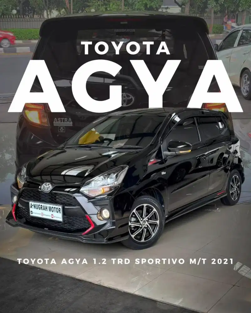 KILOMETER 30RIBU !! Toyota AGYA TRD 1.2 FACELIFT MANUAL 2021 || ANM