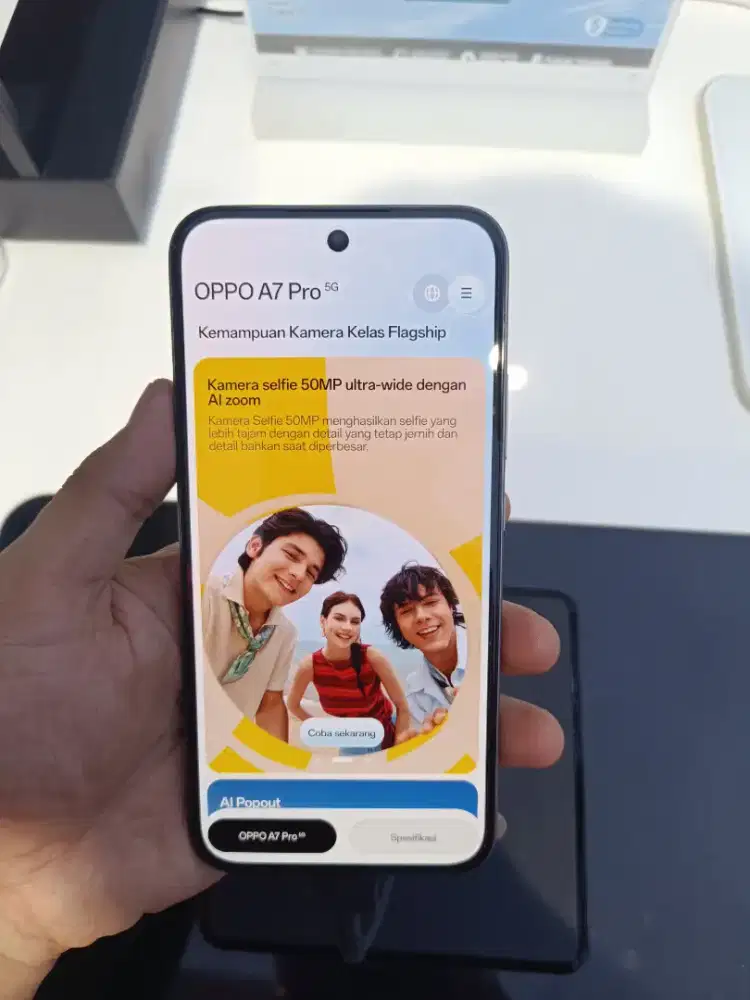 Dapatkan promo OPPO A7 PRO 5G Bisa cicilan dengan Homecredit