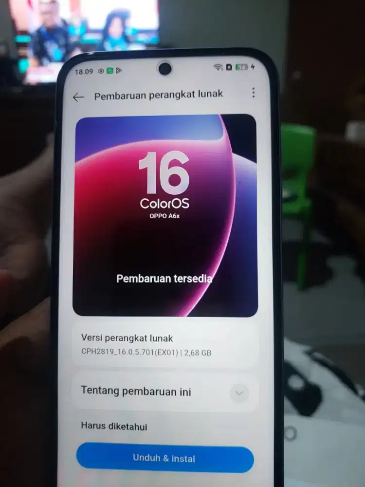 Oppo A6x Ram 4+8gb/128gb