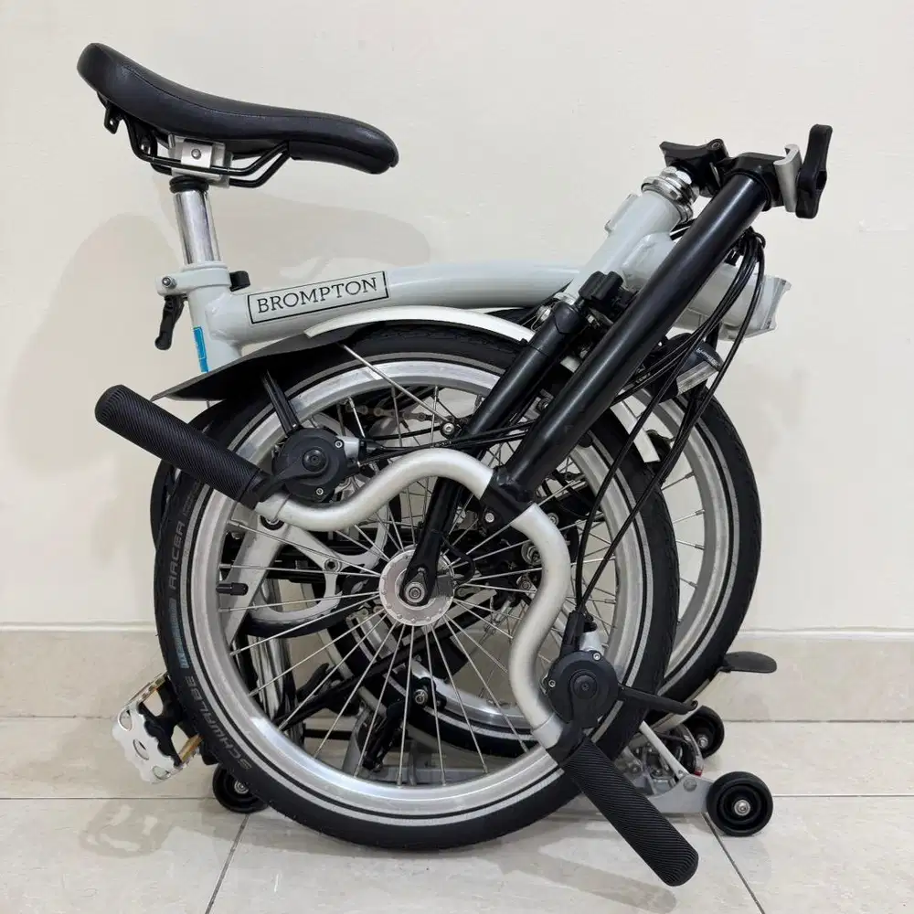 BROMPTON M6Rd PAPYRUS WHITE BLACK 2020 - ISTIMEWA