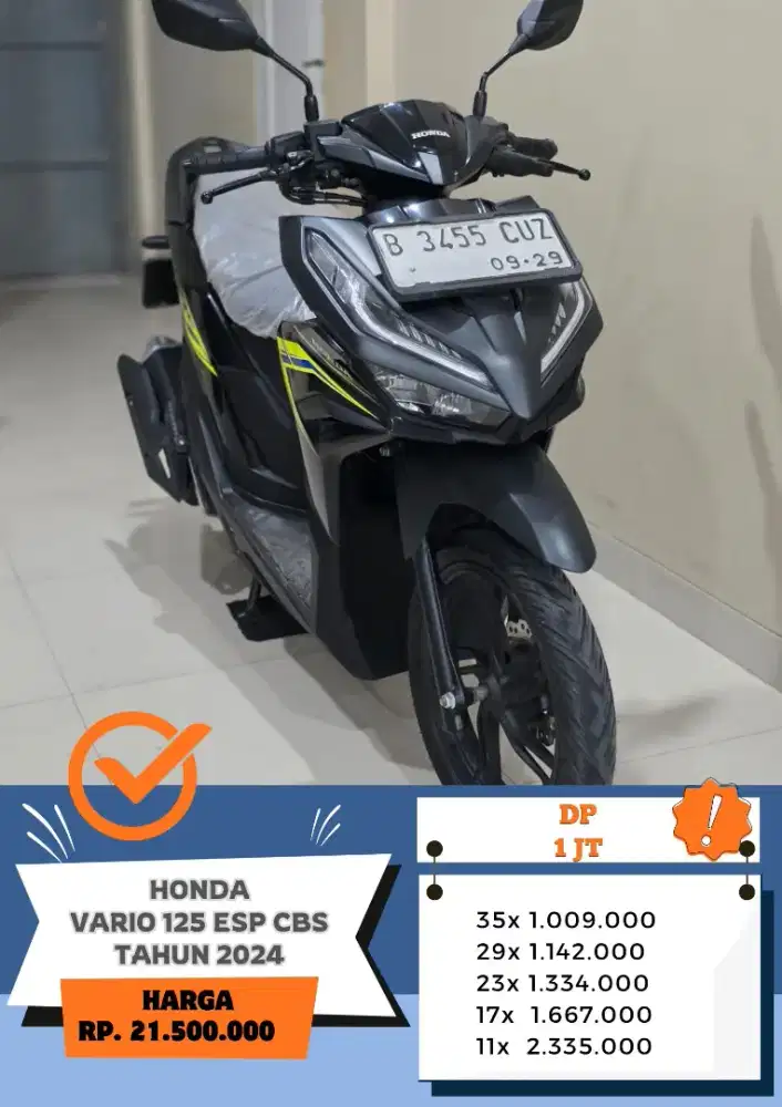 HONDA VARIO 125 ESP CBS TAHUN 2024