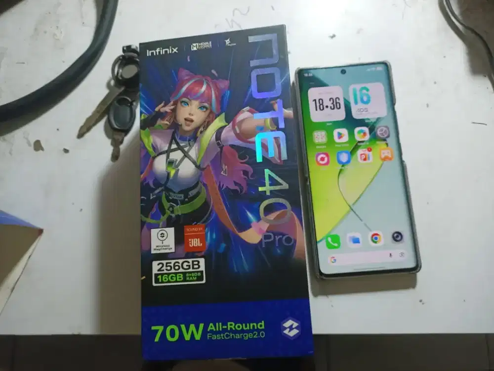 Infinix note 40 pro 8/256