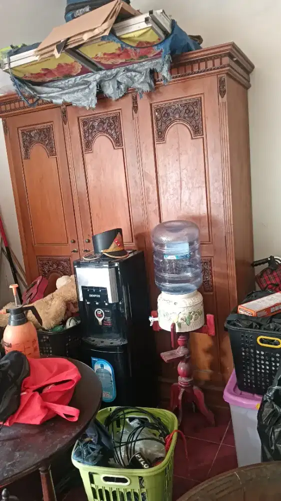 lemari jati 3 pintu
