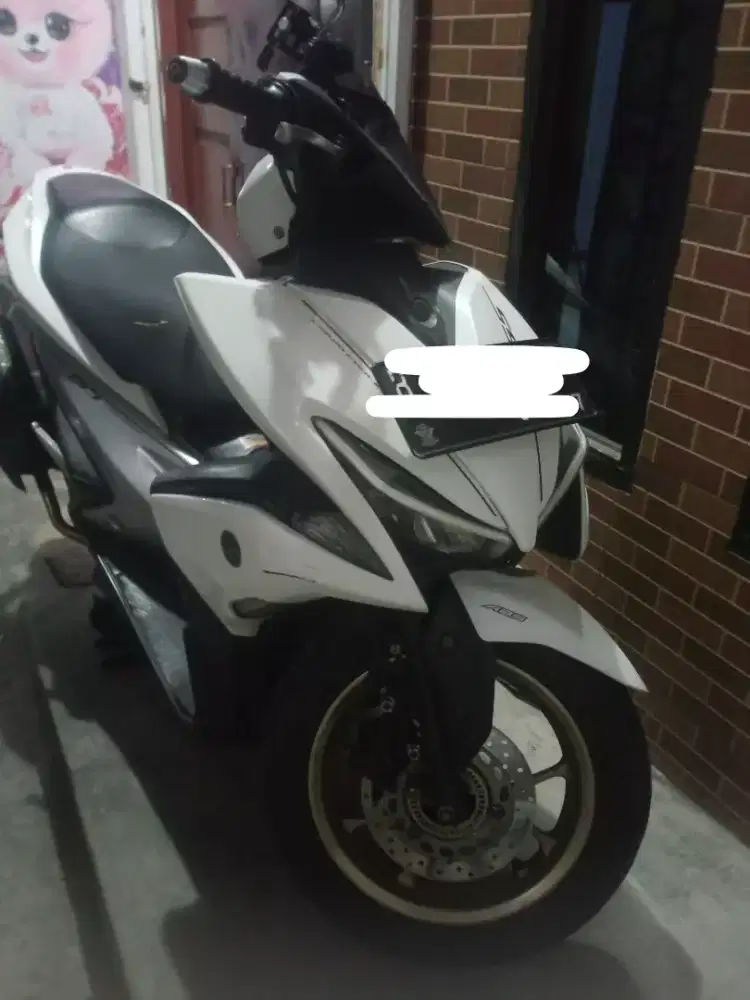 DIJUAL AEROX CBS 2017, surat komplit, pajak mepet bulan februari 2027