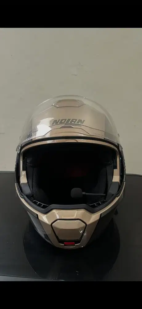 Premium Riding Set! Nolan N120-1 Brown + Cardo Packtalk Edge