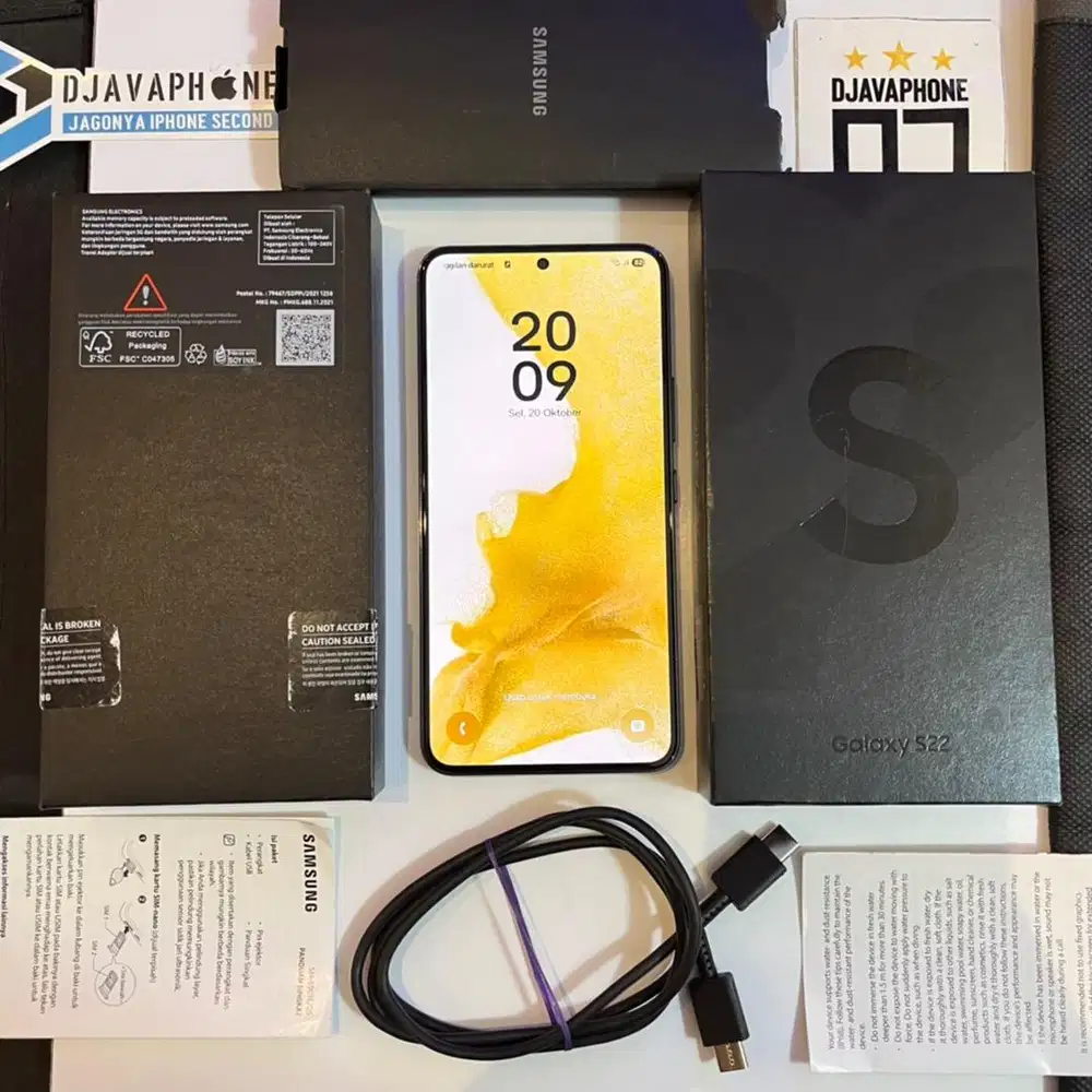 Samsung Galaxy S22 5G Phantom Black 8GB/256GB Ex Sein
