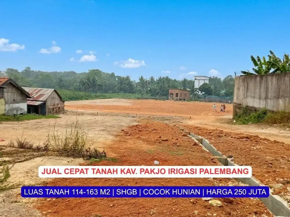 Dijual Tanah Kavling shm / bebas banjir