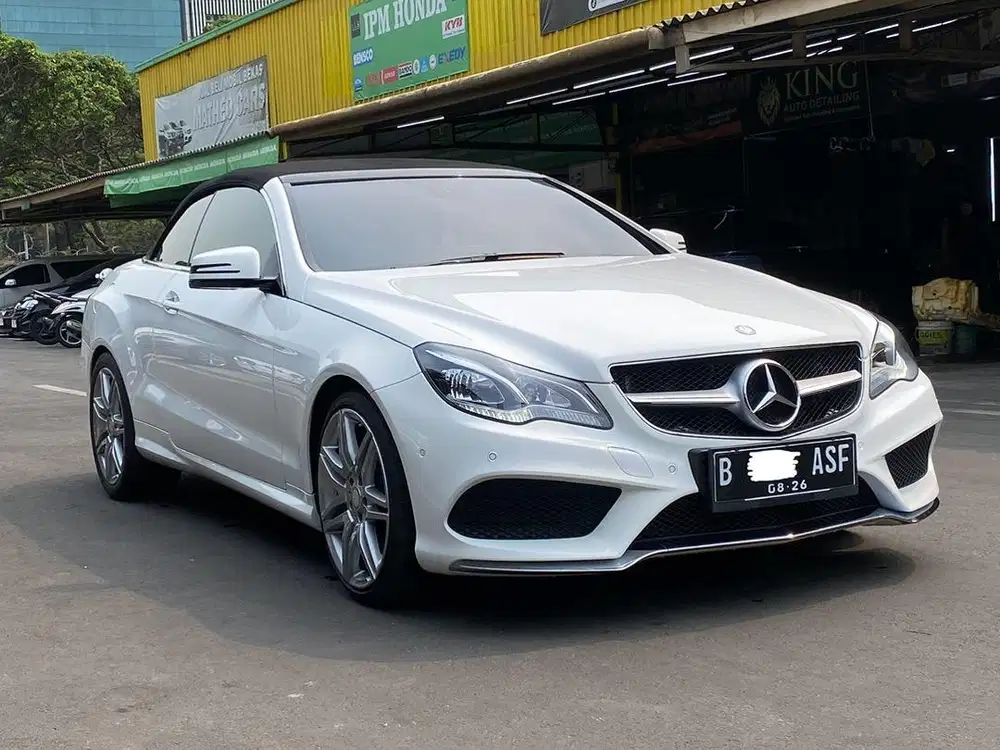 MERCY E400 CABRIOLET AT 2015 PUTIH
