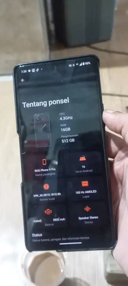 Asus ROG Phone 9 Pro FULLSET